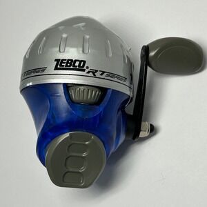 Zebco RT Series Spincast Fishing Reel Silver Blue RT Series GW16